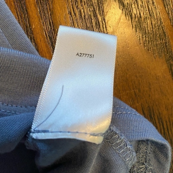 LOGO layers blue sleeveless tank top tunic Sz S - Picture 6 of 8